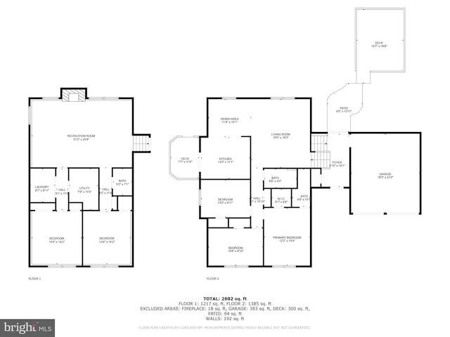 8823 Newport Ct, Springfield, VA 22153 - view of floor plan / room layout