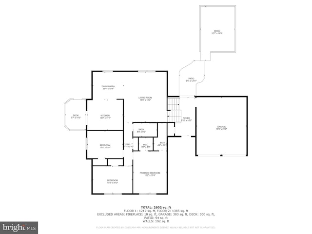 8823 Newport Ct, Springfield, VA 22153 - view of property floor plan