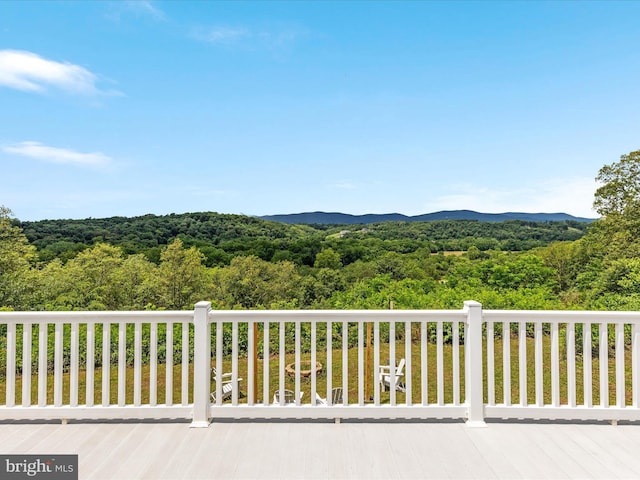 400 Deer Run Cir, Front Royal, VA 22630 - view of mountain backdrop featuring a forest