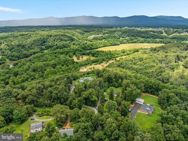 400 Deer Run Cir, Front Royal, VA 22630 - drone / aerial view of mountains