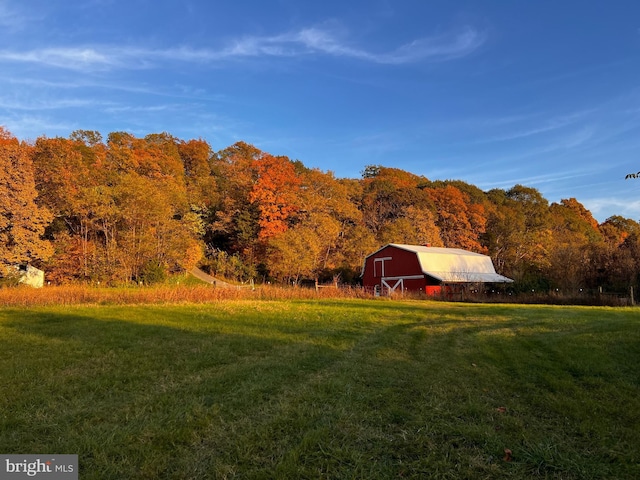 400 Deer Run Cir, Front Royal, VA 22630 - mountain view featuring a heavily wooded area