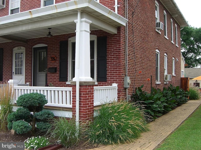 326 W Race, Pottstown, PA 19464 - view of home's exterior with brick siding and a porch