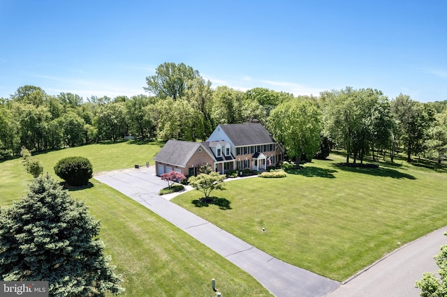 872 The Old Station Ct, Woodbine, MD 21797 - view from above of property
