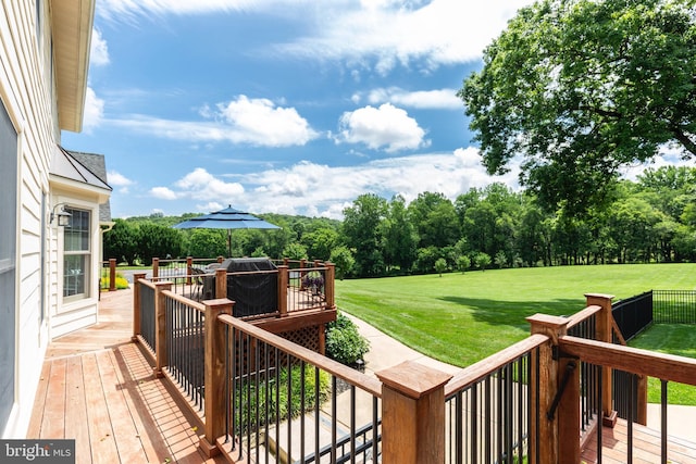 872 The Old Station Ct, Woodbine, MD 21797 - view of wooden deck