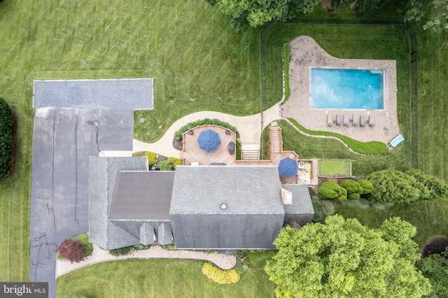 872 The Old Station Ct, Woodbine, MD 21797 - aerial overview of property's location with a pool area