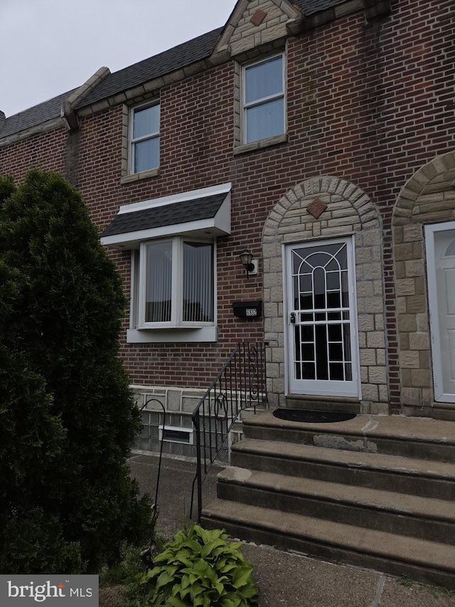 6132 Charles St, Philadelphia, PA 19135 - view of front of property featuring brick siding