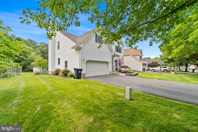 114 Ketterer Ct, Lawrence, NJ 08648 - traditional-style house featuring asphalt driveway and a garage