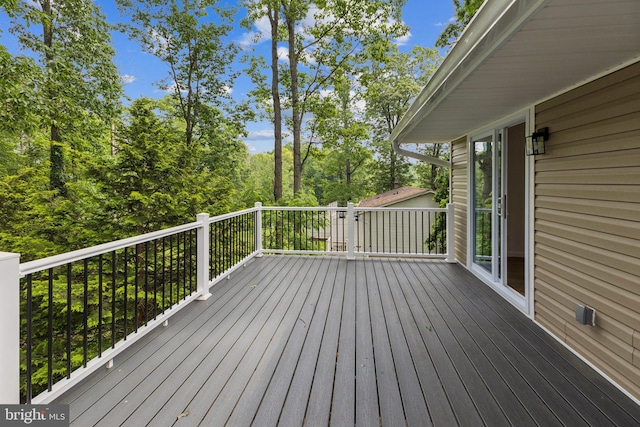 6612 Jacks Ct, Mount Airy, MD 21771 - view of deck