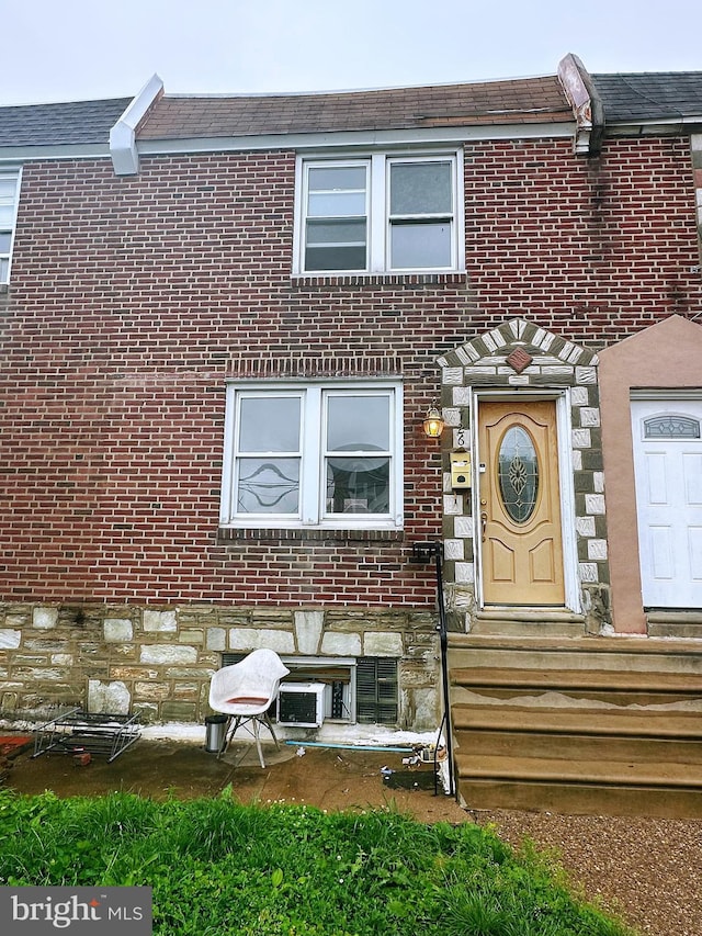 7269 Rutland St, Philadelphia, PA 19149 - property entrance featuring brick siding