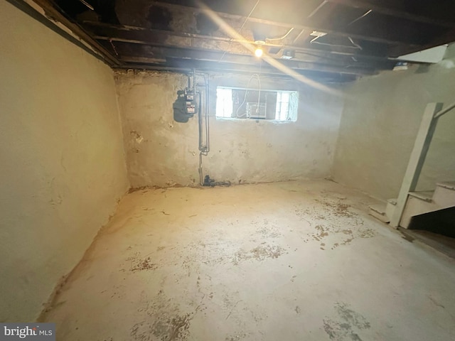 7269 Rutland St, Philadelphia, PA 19149 - below grade area with gas meter