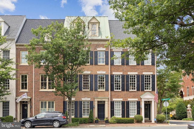 1206 N Pitt St, Alexandria, VA 22314 - view of front of property with brick siding