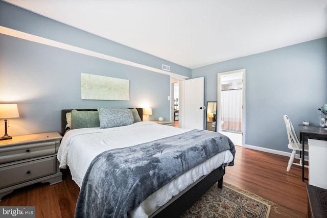 2074 Royal Fern Ct Unit 1C, Reston, VA 20191 - bedroom with wood finished floors
