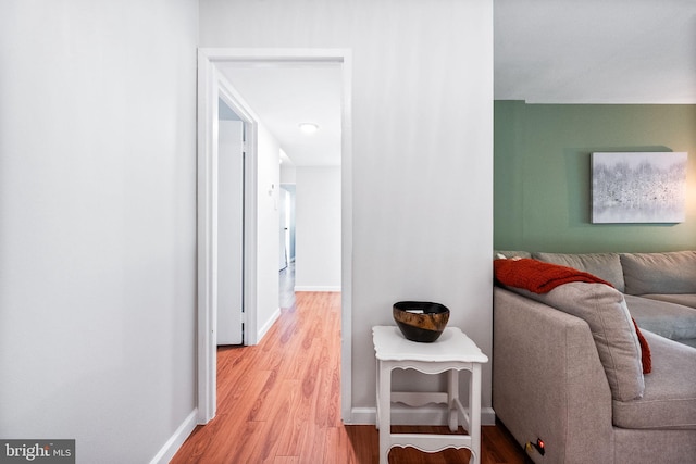 2074 Royal Fern Ct Unit 1C, Reston, VA 20191 - hallway featuring wood finished floors