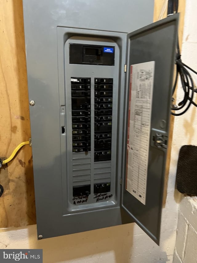 14412 Old Hancock Rd NE, Cumberland, MD 21502 - utility room featuring electric panel