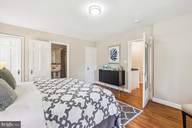 4420 Brandywine St NW, Washington, DC 20016 - bedroom with wood finished floors and baseboards