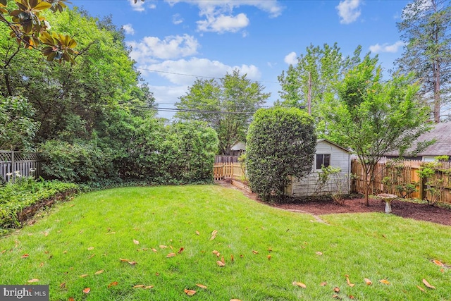 4420 Brandywine St NW, Washington, DC 20016 - fenced backyard with a storage unit