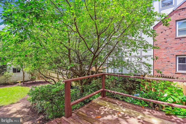 4420 Brandywine St NW, Washington, DC 20016 - view of deck