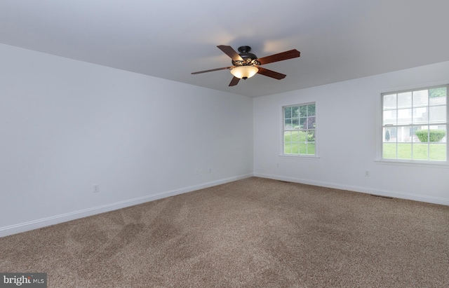 2125 Chatham Way, Harrisburg, PA 17110 - carpeted empty room with ceiling fan and baseboards
