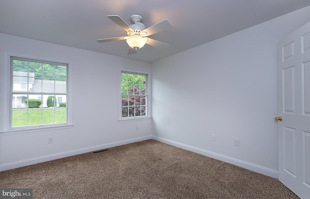 2125 Chatham Way, Harrisburg, PA 17110 - carpeted spare room featuring healthy amount of natural light and a ceiling fan