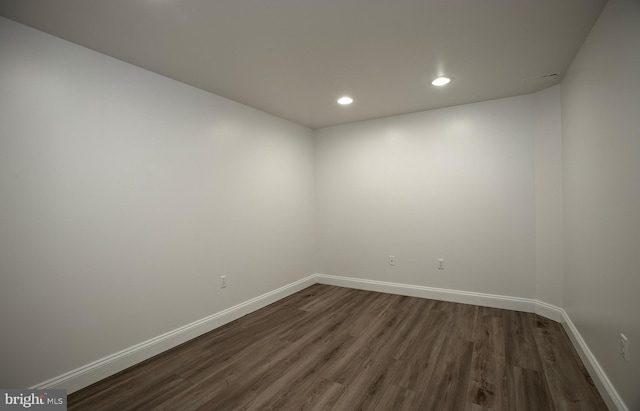 2125 Chatham Way, Harrisburg, PA 17110 - empty room featuring dark wood-style flooring and recessed lighting