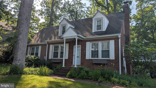 1903 Kirby Rd, Mclean, VA 22101 - cape cod-style house featuring brick siding and a chimney