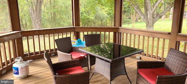 13209 Marthas Choice Cir, Bowie, MD 20720 - wooden terrace with outdoor dining area