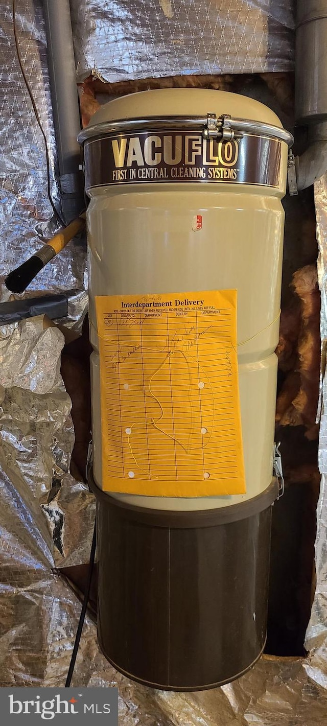 13209 Marthas Choice Cir, Bowie, MD 20720 - detailed view of a central vacuum unit