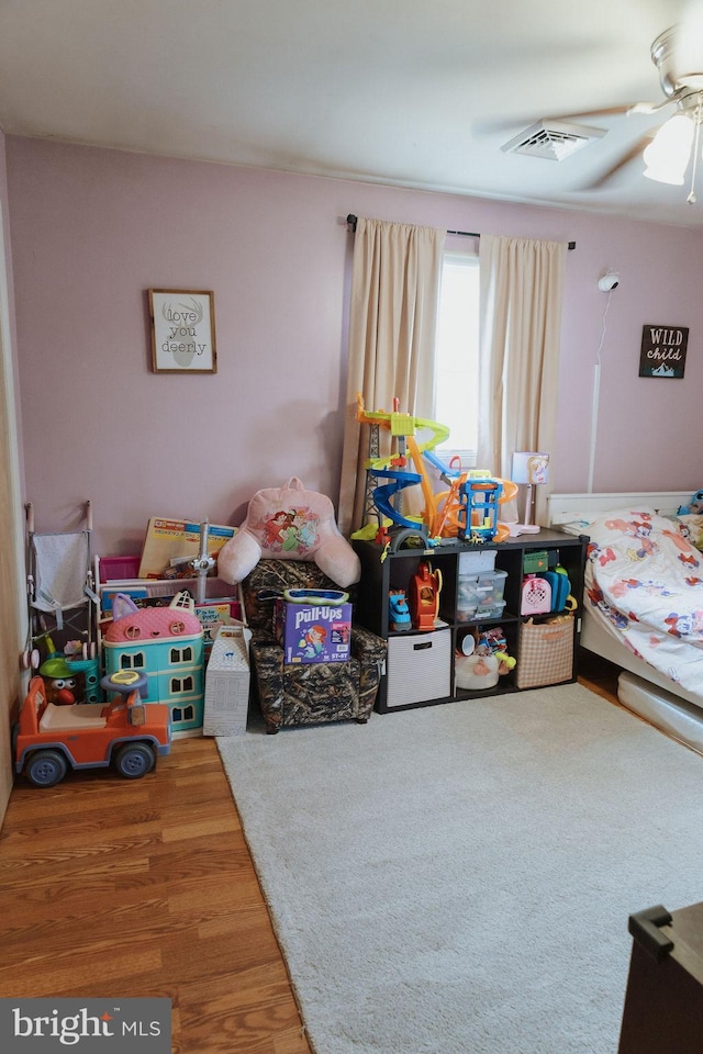 3483 Messersmith Rd, York, PA 17408 - bedroom featuring wood finished floors and a ceiling fan