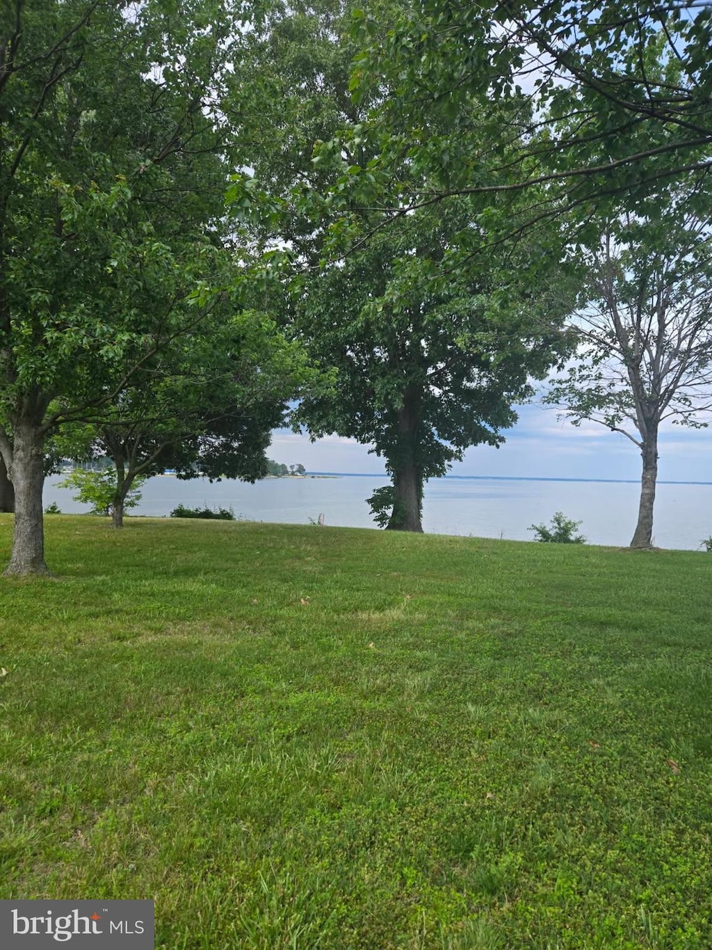 LOT3 Shore Dr, Colonial Beach, VA 22443 - view of grassy yard with a water view