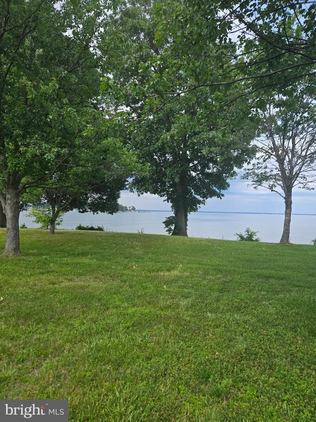 LOT3 Shore Dr, Colonial Beach, VA 22443 - view of grassy yard with a water view