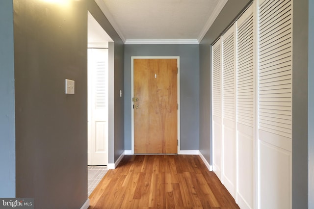 804 Stratford Dr Unit 11, State College, PA 16801 - hall featuring wood finished floors and ornamental molding