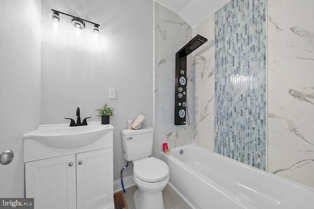 8247 River Rd, Pennsauken, NJ 08110 - full bathroom featuring vanity and shower / washtub combination