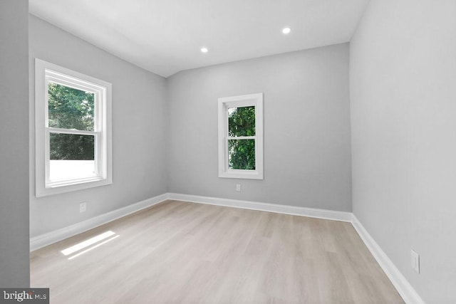 8247 River Rd, Pennsauken, NJ 08110 - empty room featuring healthy amount of natural light, light wood finished floors, and recessed lighting