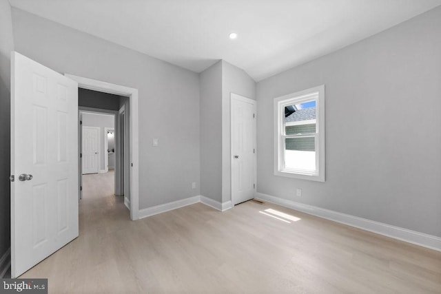 8247 River Rd, Pennsauken, NJ 08110 - unfurnished bedroom featuring light wood-style floors and baseboards