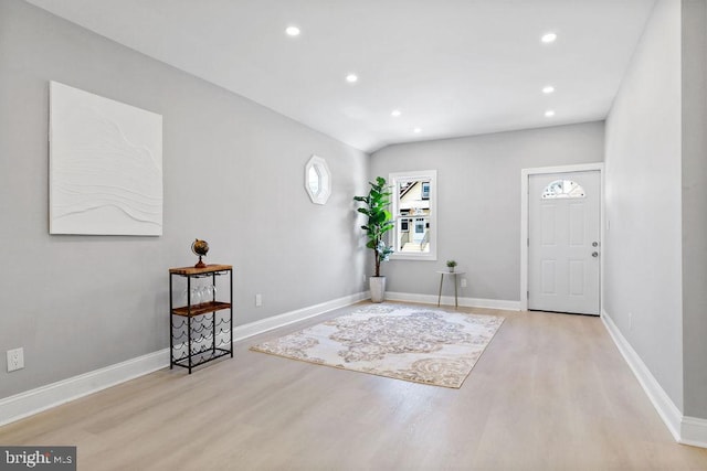 8247 River Rd, Pennsauken, NJ 08110 - entrance foyer with wood finished floors and recessed lighting