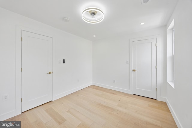 1232 S Bucknell St, Philadelphia, PA 19146 - spare room with light wood-style floors and recessed lighting