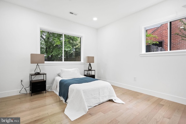 7214 16th Ave, Takoma Park, MD 20912 - bedroom with wood finished floors and recessed lighting
