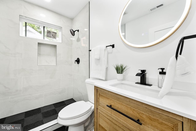 7214 16th Ave, Takoma Park, MD 20912 - full bathroom with vanity and tiled shower