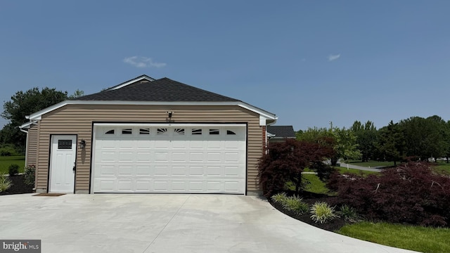 104 Lake Front Dr, Dover, DE 19904 - garage featuring driveway