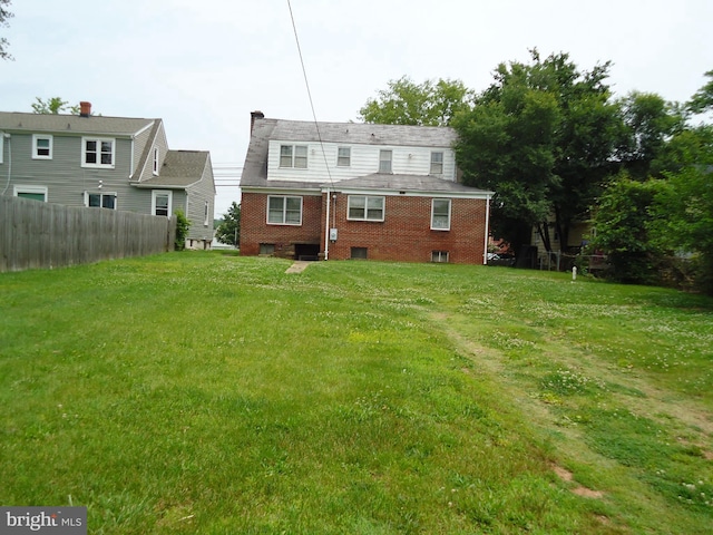 1501 Dixon St, Fredericksburg, VA 22401 - rear view of property with brick siding