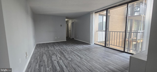 6100 Westchester Park Dr Unit 520, College Park, MD 20740 - spare room with wood finished floors