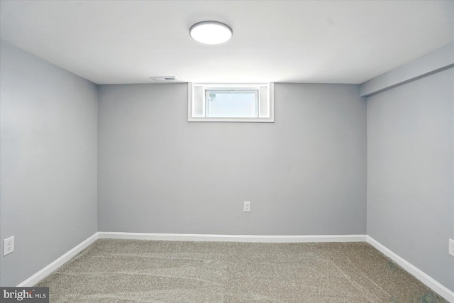 2011 Englewood Ave, Baltimore, MD 21207 - below grade area featuring carpet flooring
