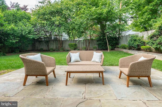 4731 Butterworth Pl NW, Washington, DC 20016 - fenced backyard featuring a patio