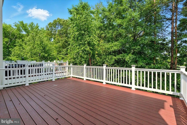 7003 Dannfield Ct, Glen Burnie, MD 21060 - view of wooden terrace