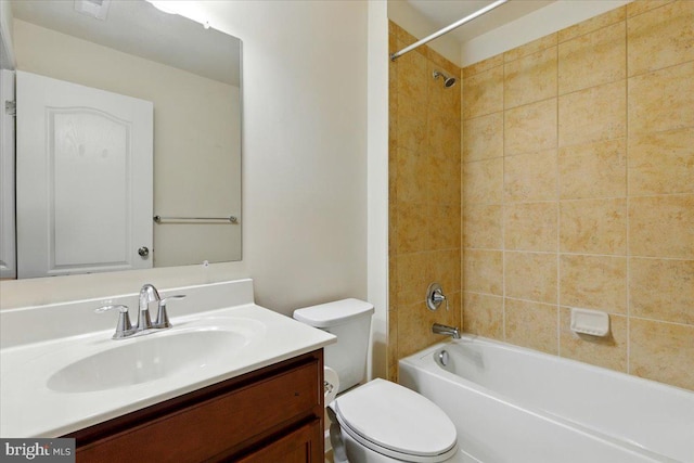 7003 Dannfield Ct, Glen Burnie, MD 21060 - bathroom featuring vanity and shower / bathtub combination