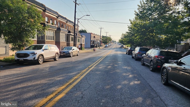 2618 E Biddle St, Baltimore, MD 21213 - view of asphalt street with street lighting and a residential view