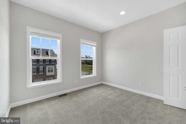 42510 Oak Park Sq, Ashburn, VA 20148 - spare room with carpet and recessed lighting