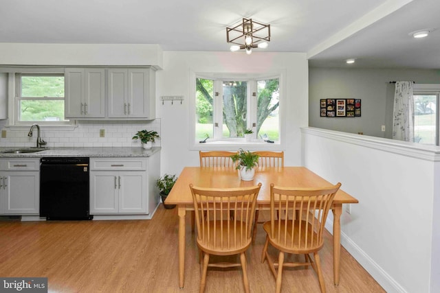 125 Christine Dr, Downingtown, PA 19335 - dining area with light wood-type flooring and plenty of natural light