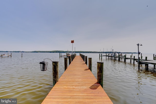 4534 Todd Pt, Sparrows Point, MD 21219 - dock featuring a water view