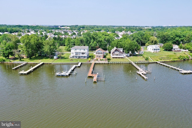4534 Todd Pt, Sparrows Point, MD 21219 - aerial view of a large body of water